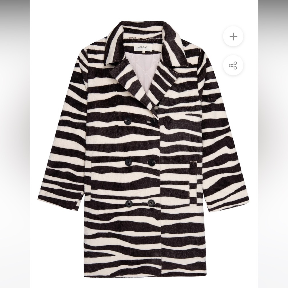 The Great Zebra Coat size 1